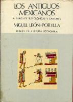 Seller image for Los antiguos mexicanos a travs de sus crnicas y cantares for sale by Los libros del Abuelo