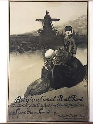 Belgian Canal Boat Fund for Relief of the Civil Population Behind the Firing Lines