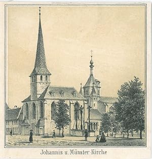 ESSEN. "Johannis u. Münster Kirche".