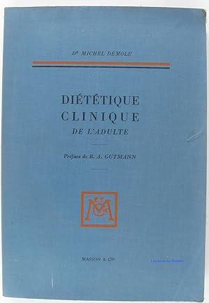 Imagen del vendedor de Dittique clinique de l'adulte a la venta por Librairie du Bassin