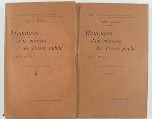 Mémoires d'un ministre du Trésor public (1780-1815) Tome Deuxième et Troisième