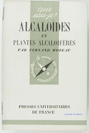 Imagen del vendedor de Alcalodes et plantes alcalofres a la venta por Librairie du Bassin