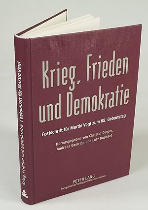 Bild des Verkufers fr Krieg, Frieden und Demokratie. zum Verkauf von Antiquariat Dorner