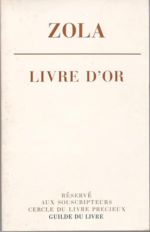 Zola Livre d'or