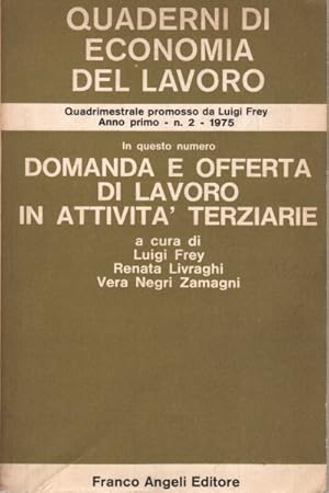 Immagine del venditore per Domanda e offerta di lavoro in attivit terziarie venduto da Di Mano in Mano Soc. Coop