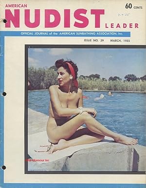 Imagen del vendedor de AMERICAN NUDIST LEADER; and Sunbather Vol. 05, Issue 39, March 1955 a la venta por Alta-Glamour Inc.