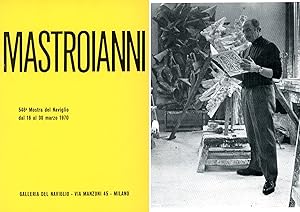 Seller image for Mastroianni. Catalogo mostra Galleria del Naviglio 1970 for sale by Studio Bibliografico Marini