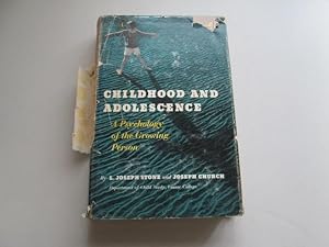 Imagen del vendedor de Childhood and Adolescence a la venta por Goldstone Rare Books