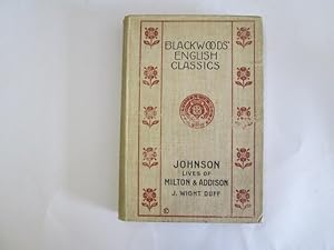 Imagen del vendedor de Johnson: Lives of Milton and Addison. a la venta por Goldstone Rare Books