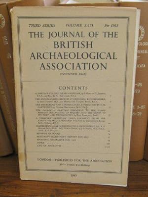 The Journal of the British Archaeological Association, Third Series, Volume XXVI, 1963