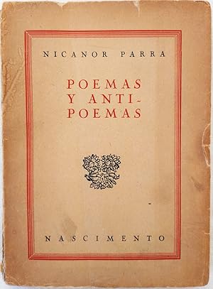 Imagen del vendedor de Poemas y antipoemas. a la venta por Los Papeles del Sitio