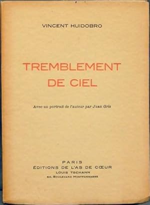 Seller image for Tremblement de ciel (1928). for sale by Los Papeles del Sitio