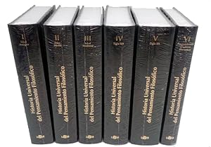 Bild des Verkufers fr HISTORIA UNIVERSAL DEL PENSAMIENTO FILOSFICO [6 vols.]. zum Verkauf von Los Papeles del Sitio