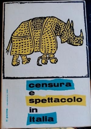 CENSURA E SPETTACOLO IN ITALIA. IL PONTE ANNI XVII - Nº 11. NOVE,BRE 1961.