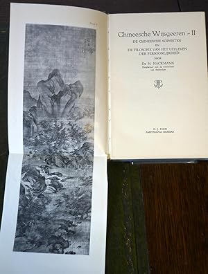 Imagen del vendedor de Chineesche Wijsgeeren - II. De chineesche Sophisten en de Filosofie van het Uitleven der Persoonlijkheid. a la venta por Die Bcherwelt