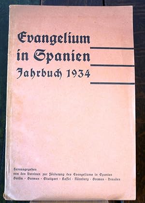 Evangelium in Spanien. Jahrbuch 1934.