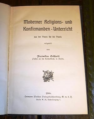 Moderner Religions- und Konfirmanden-Unterricht aus der Praxis für die Praxis.