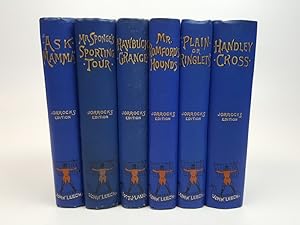 Bild des Verkufers fr Mr. Sponge's Sporting Tour; Mr. Romford's Hounds; Hawbuck Grange; Handley Cross; "Ask Mamma"; & "Plain or Ringlets" [6 volumes] zum Verkauf von Keoghs Books