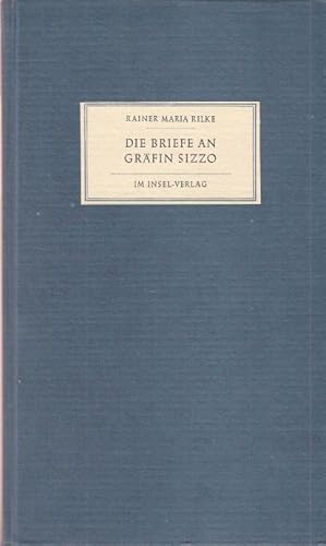 Bild des Verkufers fr Die Briefe an Grfin Sizzo. 1921 - 1926 zum Verkauf von Altstadt Antiquariat Goslar