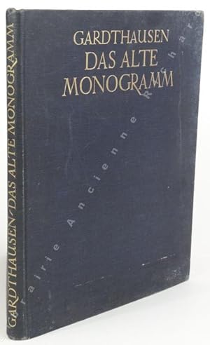 Seller image for Das alte Monogramm. for sale by Librairie Ancienne Richard (SLAM-ILAB)