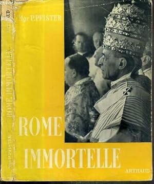 Seller image for PAGES DE ROME IMMORTELLE for sale by Le-Livre