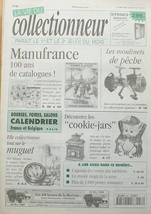 La vie du collectionneur - Numéro 58 du 21 Avril 1994