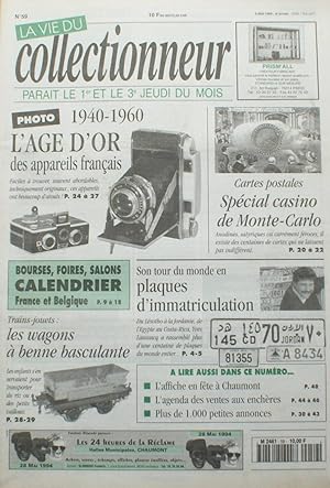 La vie du collectionneur - Numéro 59 du 5 Mai 1994