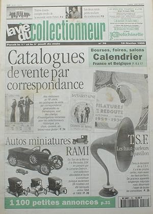 La vie du collectionneur - Numéro 76 du 16 Février 1995