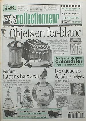 La vie du collectionneur - Numéro 77 du 2 Mars 1995