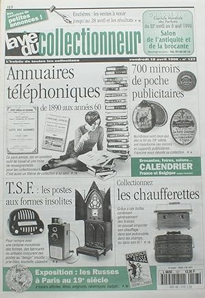 Image du vendeur pour La vie du collectionneur - Numro 127 du 19 Avril 1996 mis en vente par Aberbroc