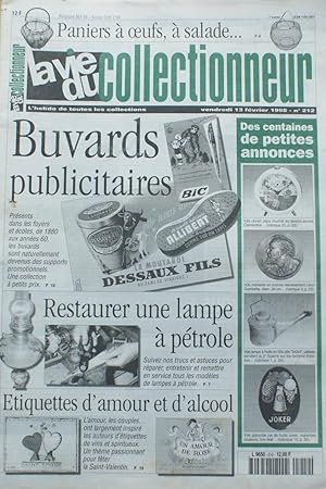 La vie du collectionneur - Numéro 212 du 13 Février 1998