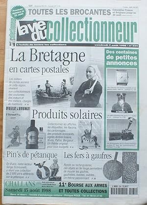 Image du vendeur pour La vie du collectionneur - Numro 234 du 7 Aout 1998 mis en vente par Aberbroc