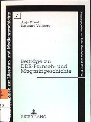 Bild des Verkufers fr Beitrge zur DDR-Fernseh- und Magazingeschichte: eine kommentierte Auswahlbibliographie. Bibliographien zur Literatur- und Mediengeschichte; Bd. 7 zum Verkauf von books4less (Versandantiquariat Petra Gros GmbH & Co. KG)