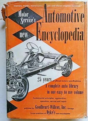 Seller image for Motor Service's New Automotive Encyclopedia for sale by Shoestring Collectibooks