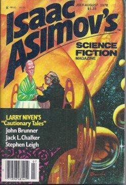 Imagen del vendedor de ISAAC ASIMOV'S Science Fiction: July - August, Aug. 1978 a la venta por Books from the Crypt