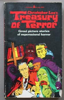 Bild des Verkufers fr CHRISTOPHER LEE'S TREASURY OF TERROR - Great Picture Stories of Supernatural Horror #R-1498 [Pyramid Books; New York, 1966] zum Verkauf von Comic World