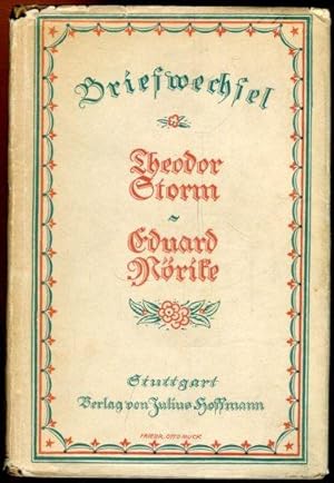 Seller image for Briefwechsel zwischen Theodor Storm und Eduard Mrike. for sale by Antiquariat am Flughafen