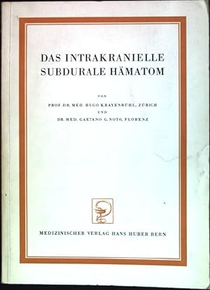 Immagine del venditore per Das intrakranielle subdurale Hmatom Innere Medizin; Lieferung 1 venduto da books4less (Versandantiquariat Petra Gros GmbH & Co. KG)