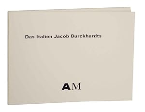 Bild des Verkufers fr Das Italien Jacob Burckhardts: Architekturphotographie aus seiner Sammlung, heute gesehen von Paolo Rosselli zum Verkauf von Jeff Hirsch Books, ABAA