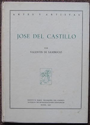 Seller image for ARTES Y ARTISTAS. JOSE DEL CASTILLO. for sale by Graham York Rare Books ABA ILAB
