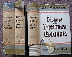 HISTORIA DE LA LITERATURA ESPANOLA.