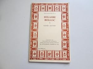 Bild des Verkufers fr Hilaire Belloc (Bibliographical series of supplements to British book news) zum Verkauf von Goldstone Rare Books