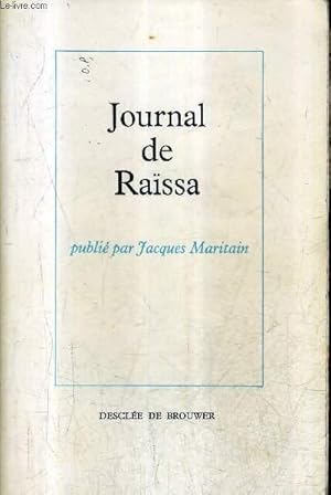 Seller image for JOURNAL DE RAISSA. for sale by Le-Livre