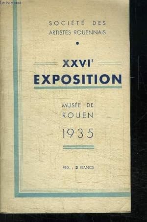 Seller image for XXVIe EXPOSITION for sale by Le-Livre
