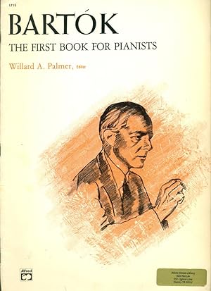 Seller image for BARTOK: THE FIRST BOOK FOR PIANISTS (Alfred's 1715) for sale by 100POCKETS
