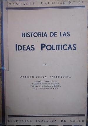 Bild des Verkufers fr Historia de las ideas polticas zum Verkauf von Librera Monte Sarmiento