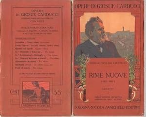 RIME NUOVE (1861-1887) con note. Dalla edizione definitiva approvata dall'autore.