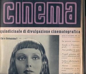 CINEMA QUINDICINALE DI DIVULGAZIONE CINEMATOGRAFICA