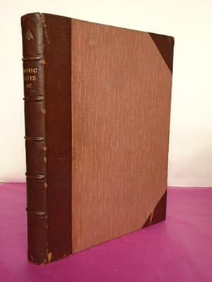 Bound Collection of 10 Philosophical Transactions of the Royal Society of London Inc. INONIC SIZE...