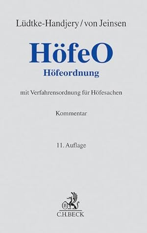 Imagen del vendedor de Hfeordnung a la venta por BuchWeltWeit Ludwig Meier e.K.